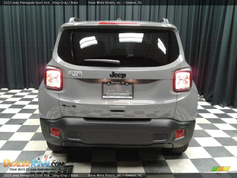 2020 Jeep Renegade Sport 4x4 Sting-Gray / Black Photo #7