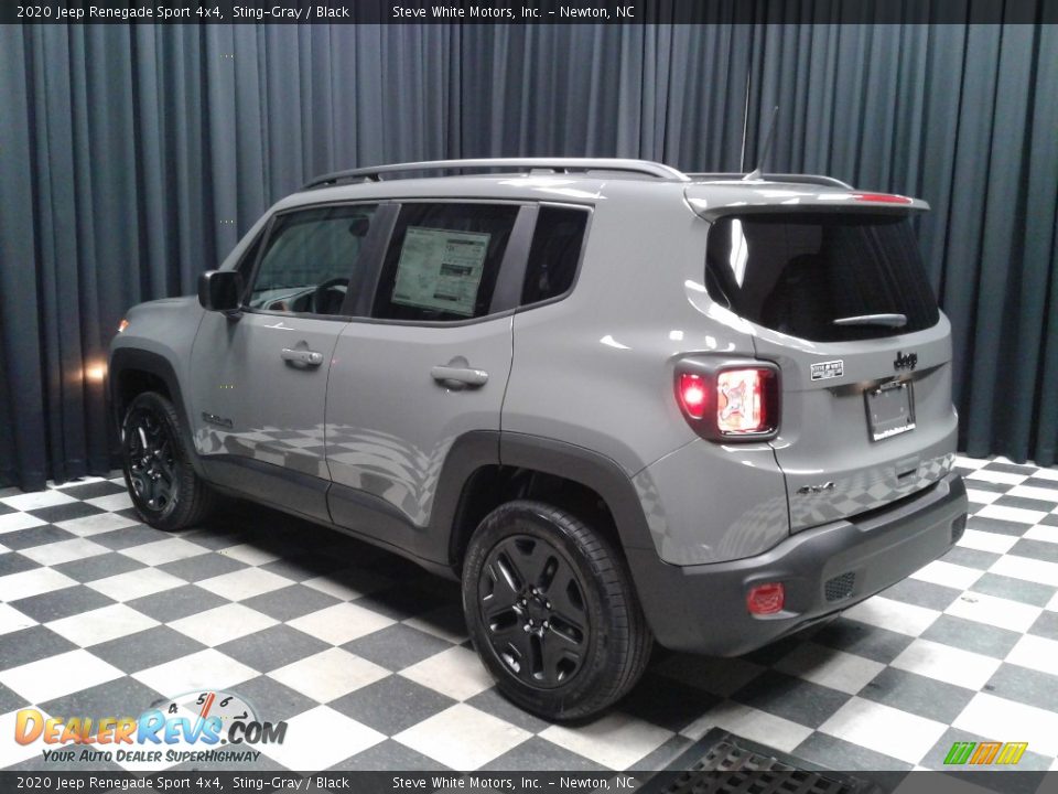 2020 Jeep Renegade Sport 4x4 Sting-Gray / Black Photo #8