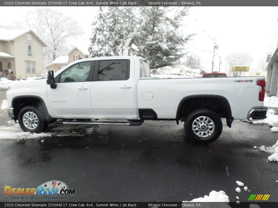 2020 Chevrolet Silverado 2500HD LT Crew Cab 4x4 Summit White / Jet Black Photo #5