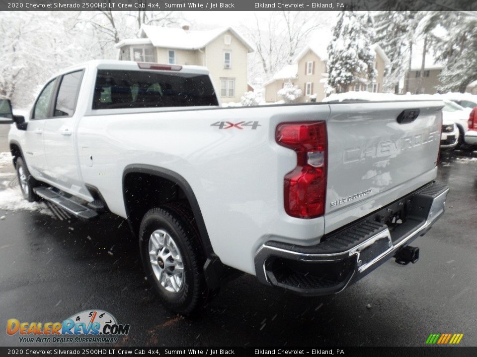 2020 Chevrolet Silverado 2500HD LT Crew Cab 4x4 Summit White / Jet Black Photo #6
