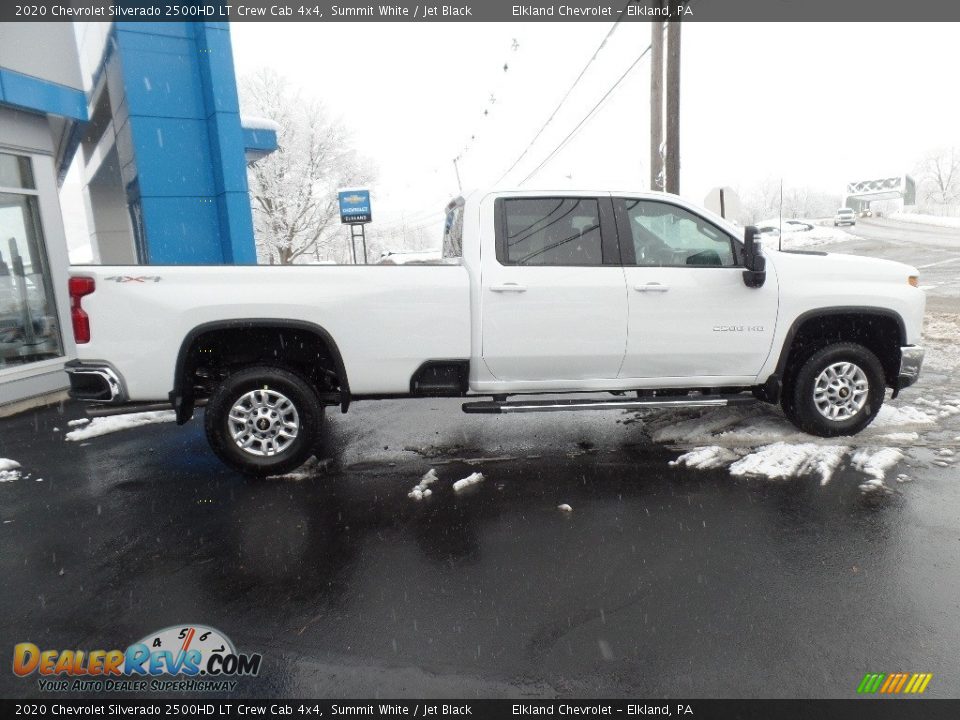 2020 Chevrolet Silverado 2500HD LT Crew Cab 4x4 Summit White / Jet Black Photo #9