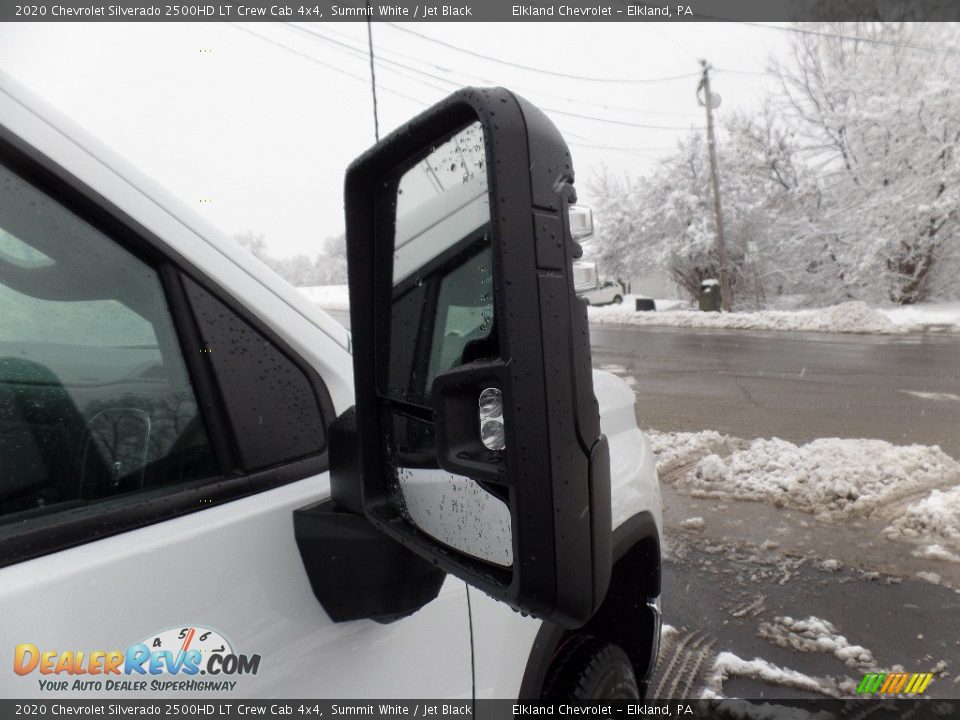2020 Chevrolet Silverado 2500HD LT Crew Cab 4x4 Summit White / Jet Black Photo #12