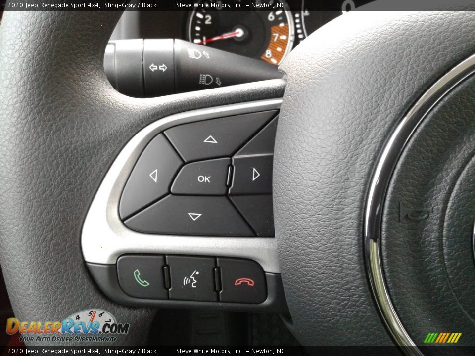 2020 Jeep Renegade Sport 4x4 Sting-Gray / Black Photo #17