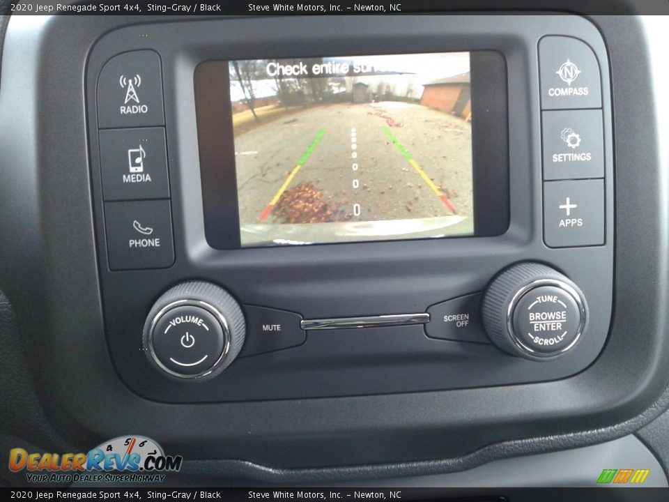 2020 Jeep Renegade Sport 4x4 Sting-Gray / Black Photo #22