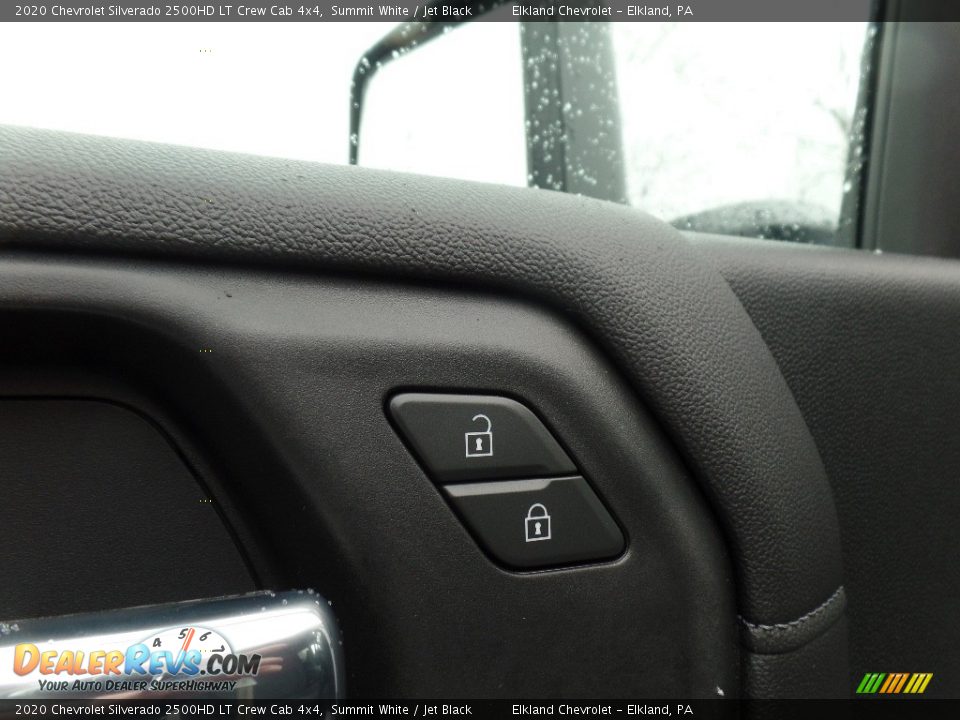 2020 Chevrolet Silverado 2500HD LT Crew Cab 4x4 Summit White / Jet Black Photo #24