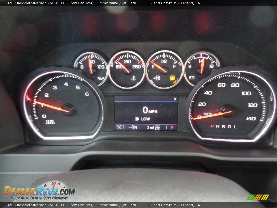 2020 Chevrolet Silverado 2500HD LT Crew Cab 4x4 Summit White / Jet Black Photo #32