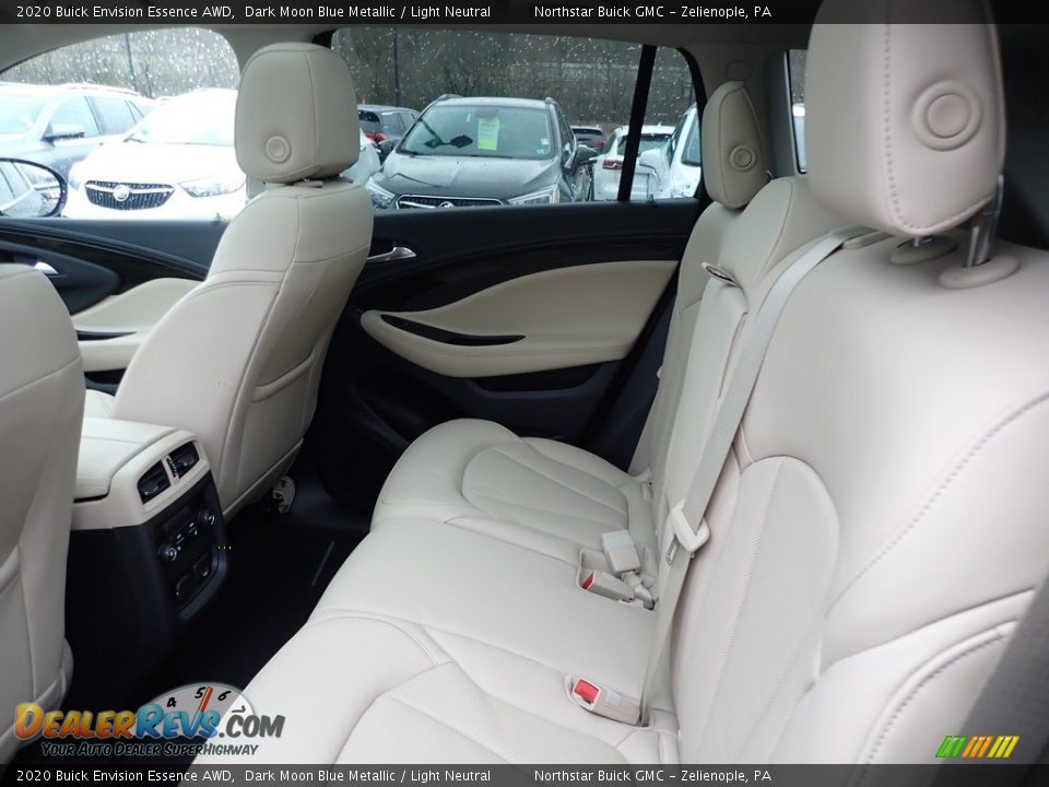 Rear Seat of 2020 Buick Envision Essence AWD Photo #15