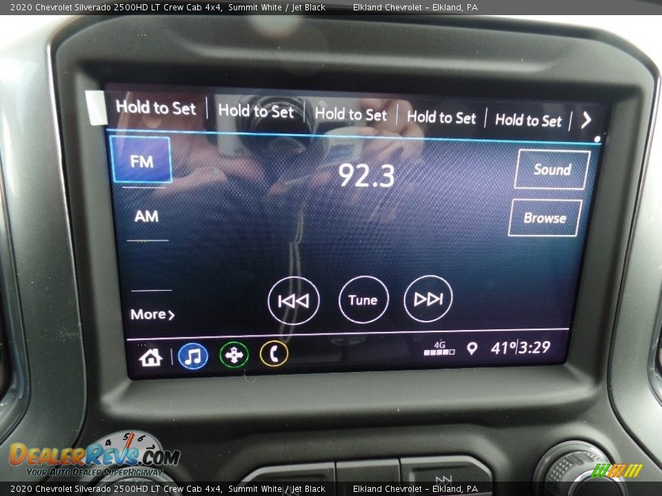 2020 Chevrolet Silverado 2500HD LT Crew Cab 4x4 Summit White / Jet Black Photo #34