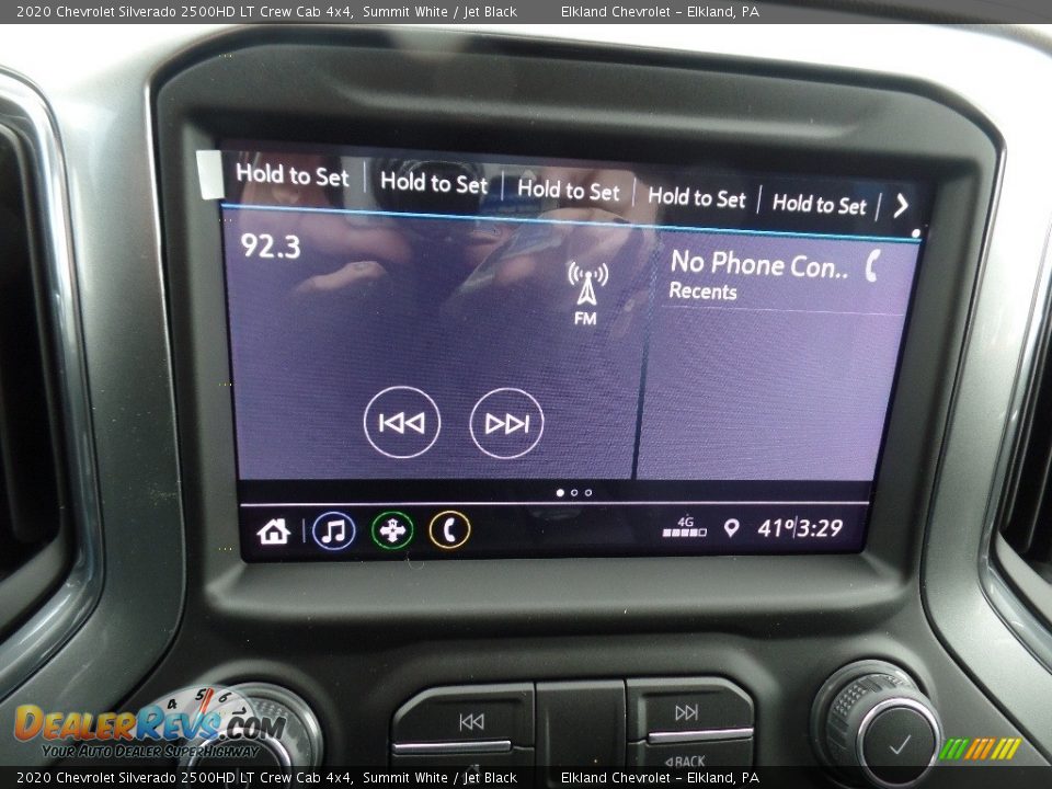 2020 Chevrolet Silverado 2500HD LT Crew Cab 4x4 Summit White / Jet Black Photo #35