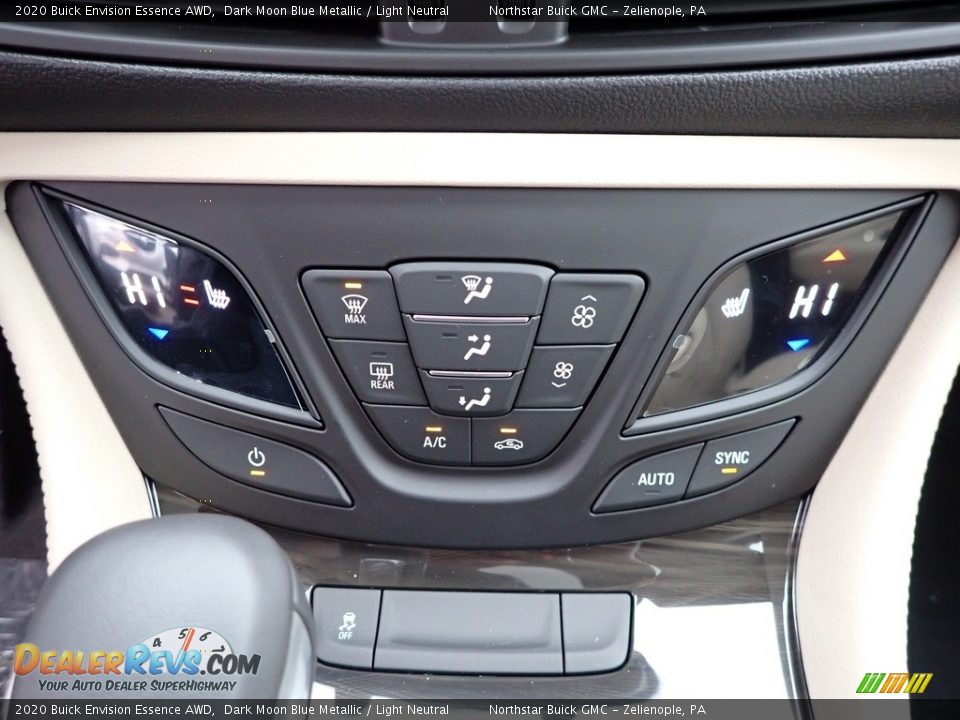 Controls of 2020 Buick Envision Essence AWD Photo #19