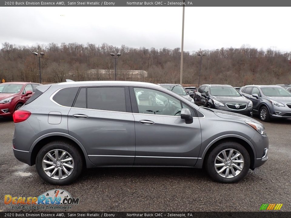 Satin Steel Metallic 2020 Buick Envision Essence AWD Photo #4