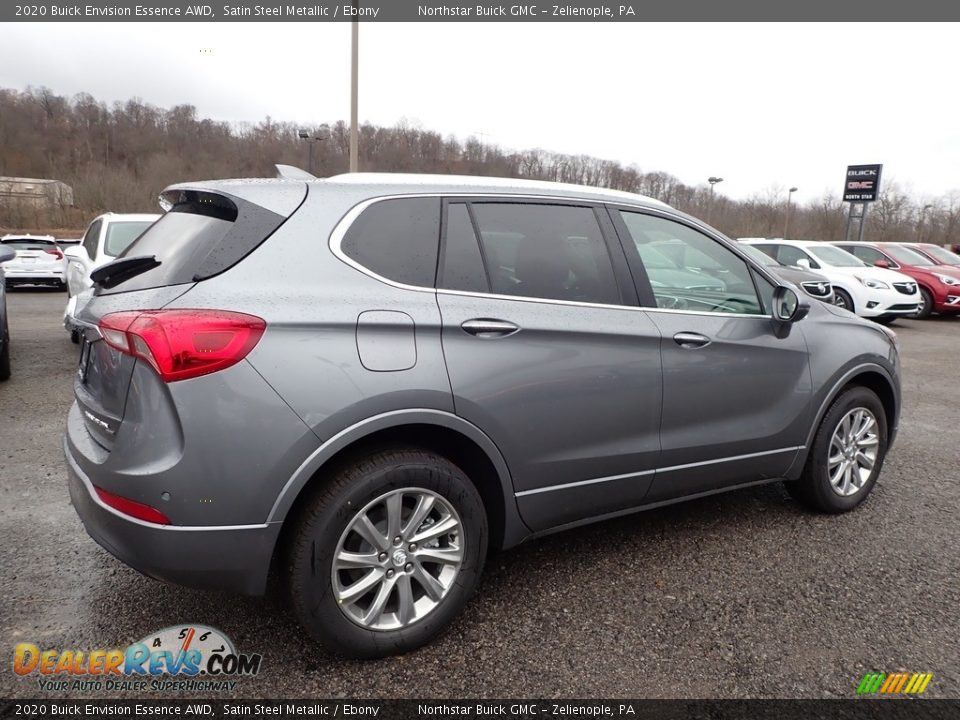 2020 Buick Envision Essence AWD Satin Steel Metallic / Ebony Photo #5