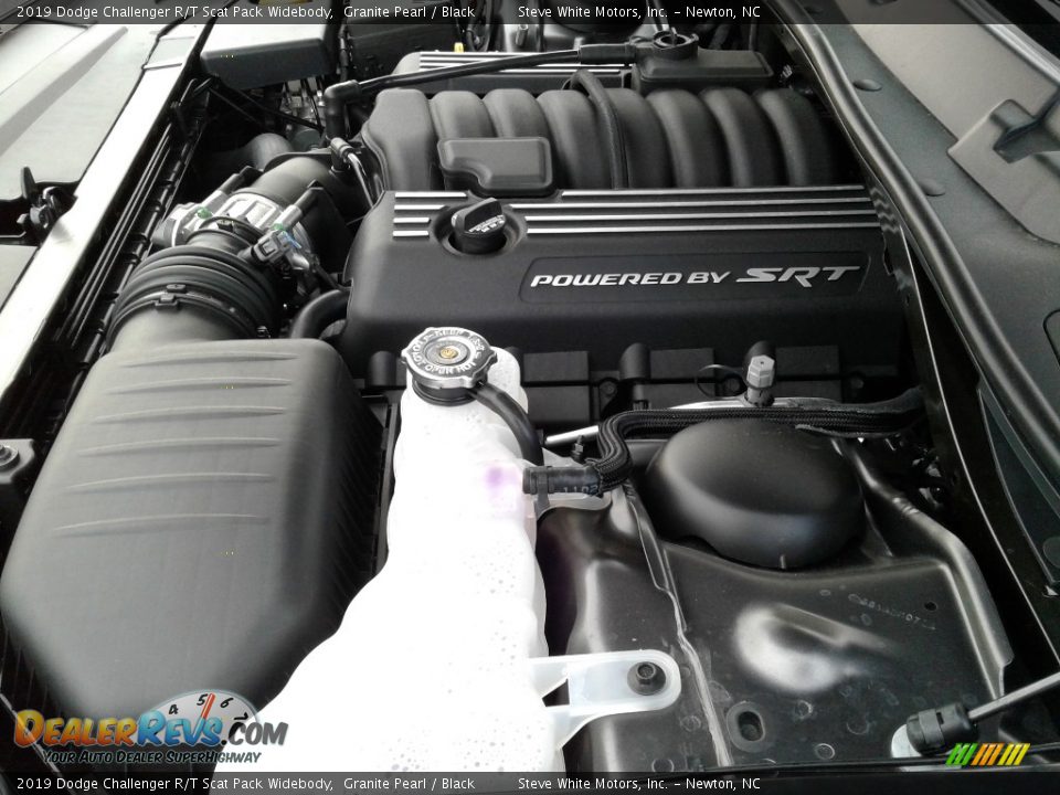 2019 Dodge Challenger R/T Scat Pack Widebody Granite Pearl / Black Photo #33