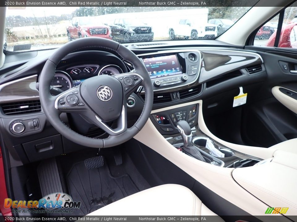 Front Seat of 2020 Buick Envision Essence AWD Photo #15