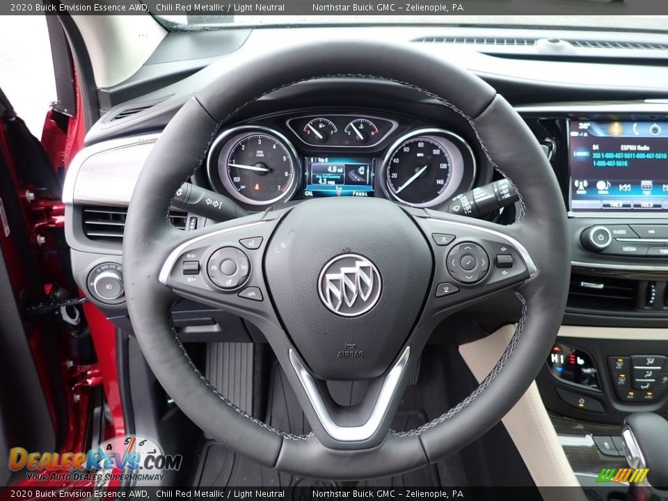 2020 Buick Envision Essence AWD Steering Wheel Photo #17