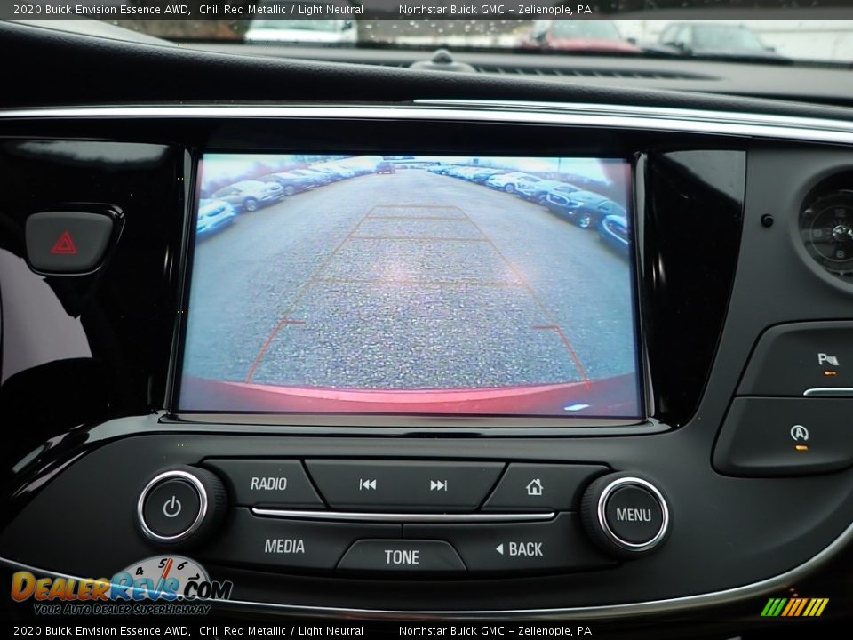 2020 Buick Envision Essence AWD Chili Red Metallic / Light Neutral Photo #18