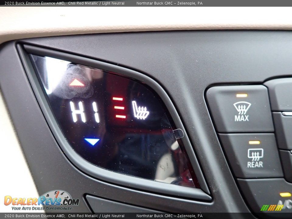 2020 Buick Envision Essence AWD Chili Red Metallic / Light Neutral Photo #19