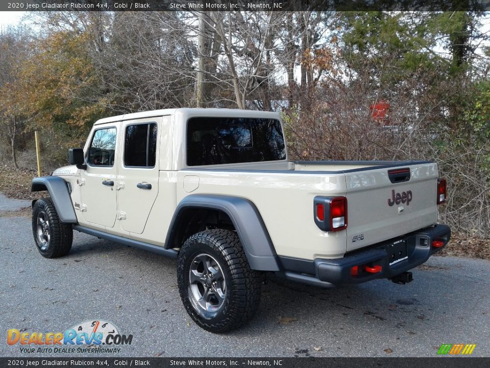 2020 Jeep Gladiator Rubicon 4x4 Gobi / Black Photo #8