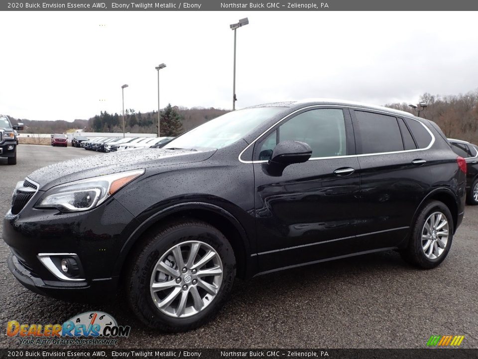 Ebony Twilight Metallic 2020 Buick Envision Essence AWD Photo #1