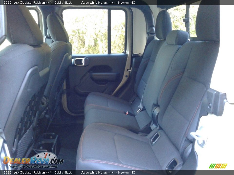 Rear Seat of 2020 Jeep Gladiator Rubicon 4x4 Photo #11