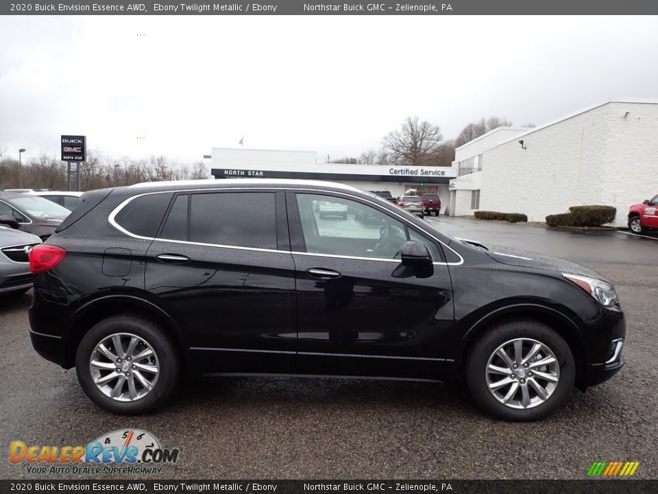 Ebony Twilight Metallic 2020 Buick Envision Essence AWD Photo #4