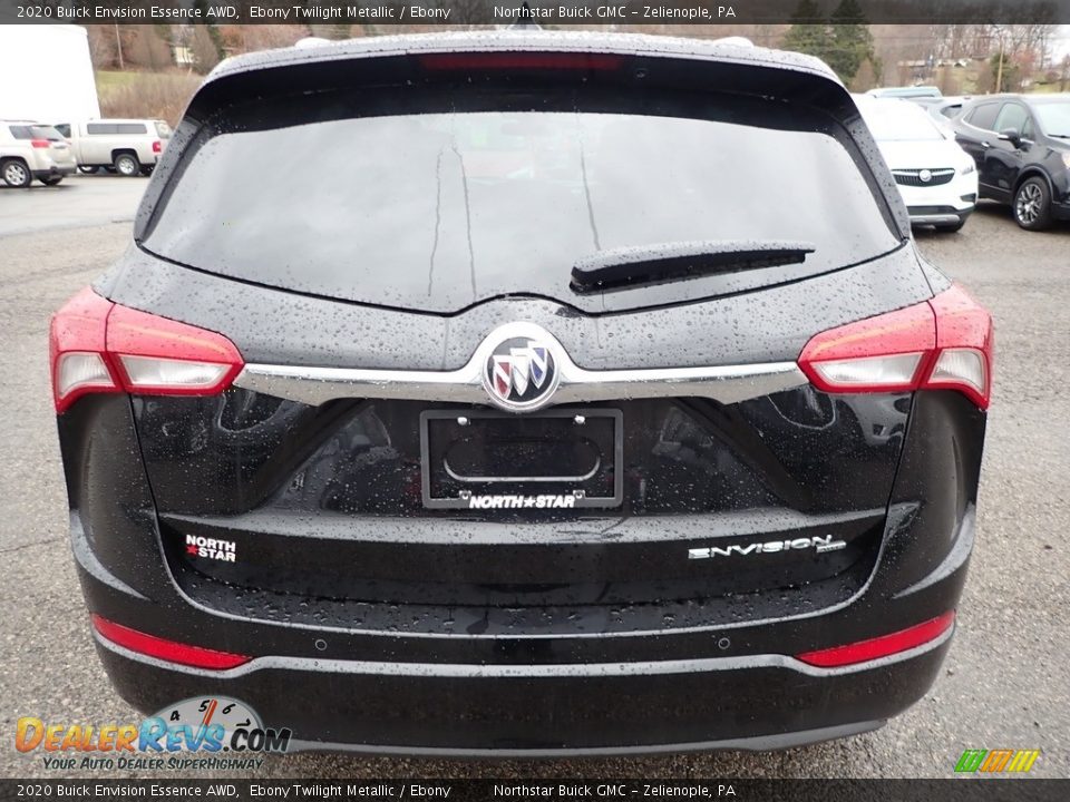 2020 Buick Envision Essence AWD Ebony Twilight Metallic / Ebony Photo #6