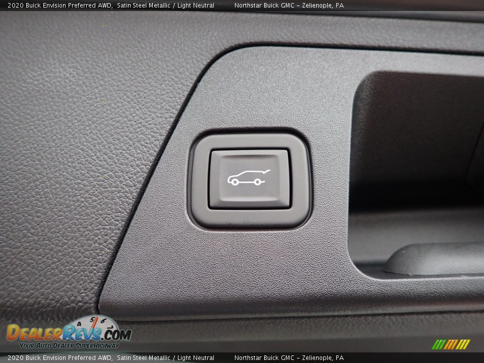 2020 Buick Envision Preferred AWD Satin Steel Metallic / Light Neutral Photo #8
