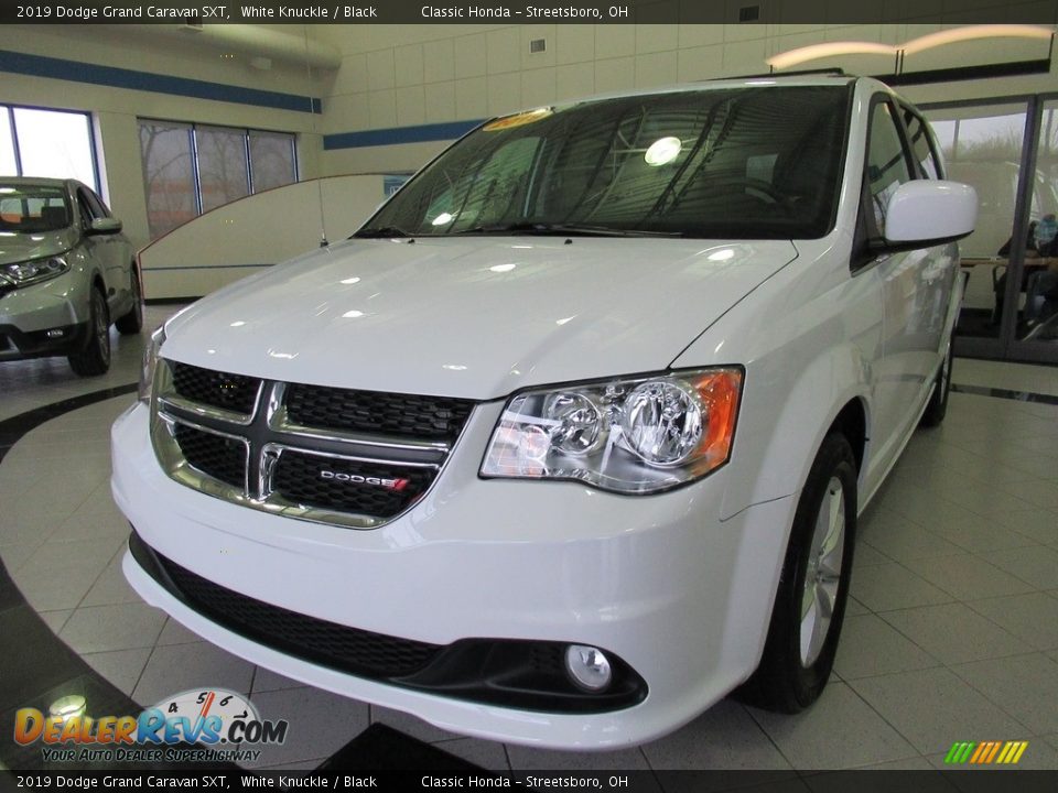 2019 Dodge Grand Caravan SXT White Knuckle / Black Photo #1