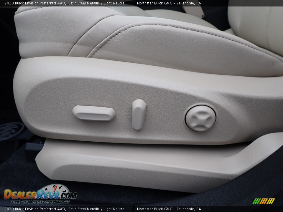 Front Seat of 2020 Buick Envision Preferred AWD Photo #12