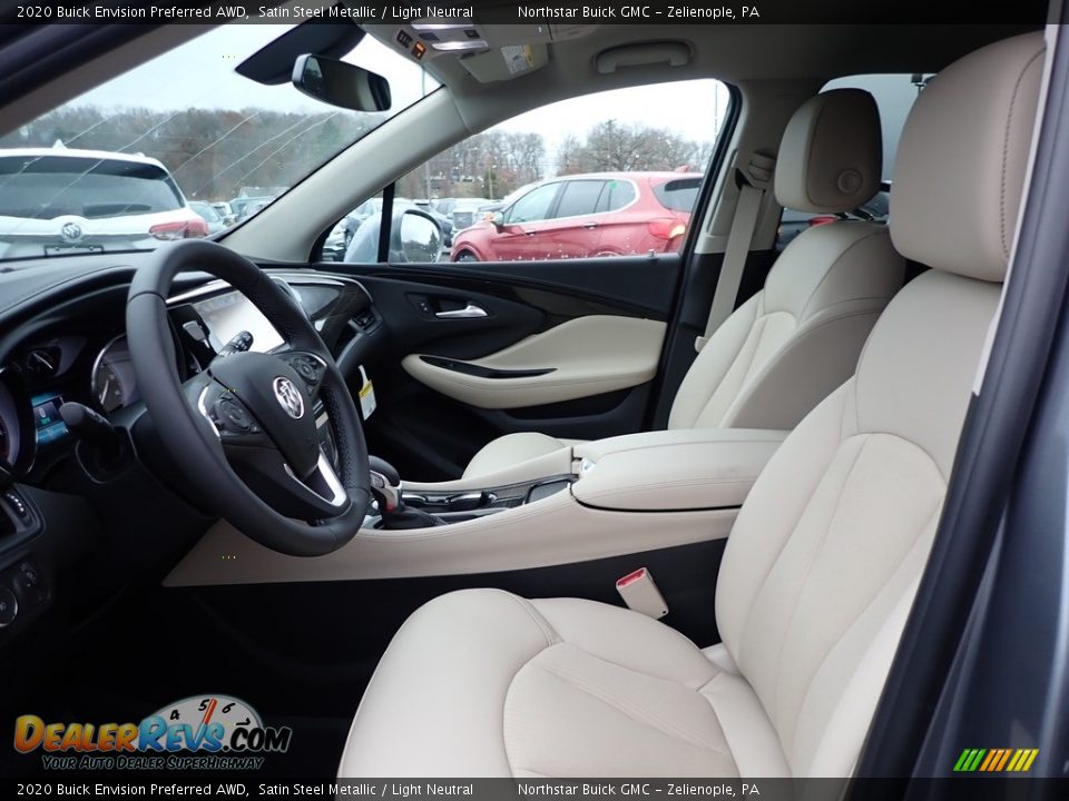 Light Neutral Interior - 2020 Buick Envision Preferred AWD Photo #14