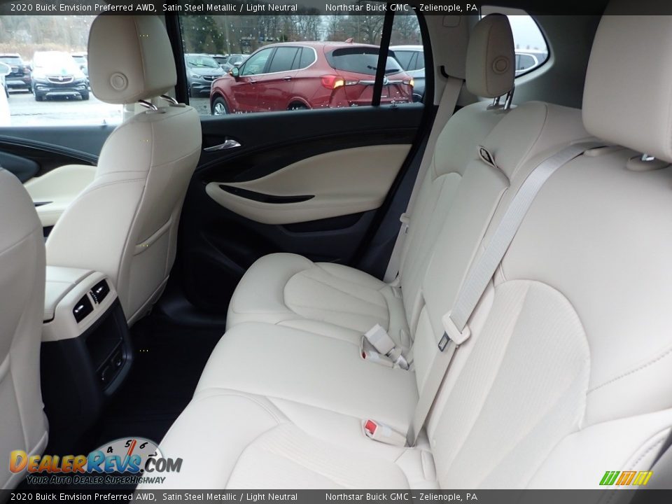 Rear Seat of 2020 Buick Envision Preferred AWD Photo #15