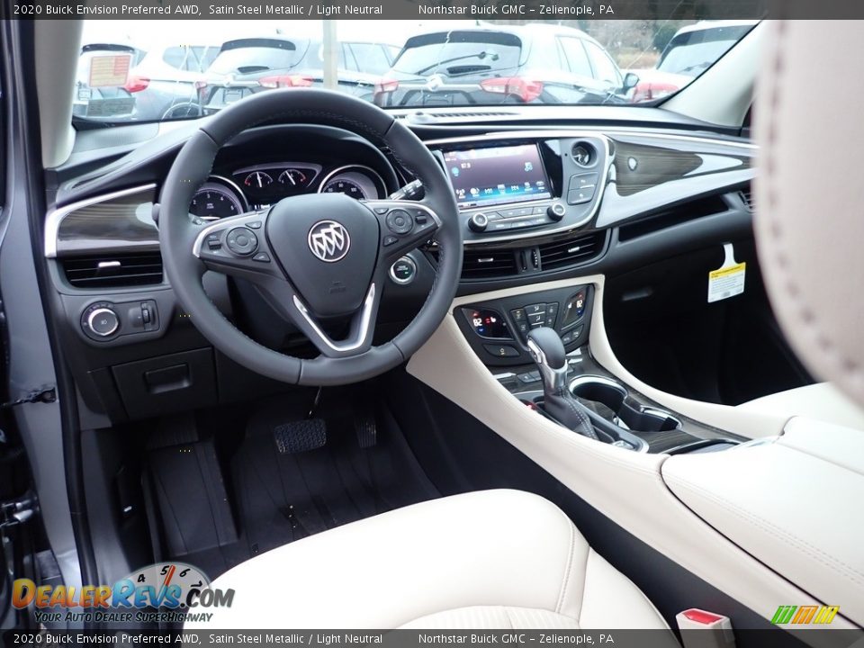 Light Neutral Interior - 2020 Buick Envision Preferred AWD Photo #16