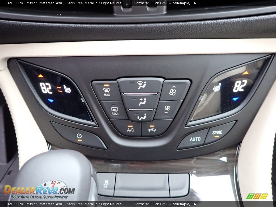 Controls of 2020 Buick Envision Preferred AWD Photo #19