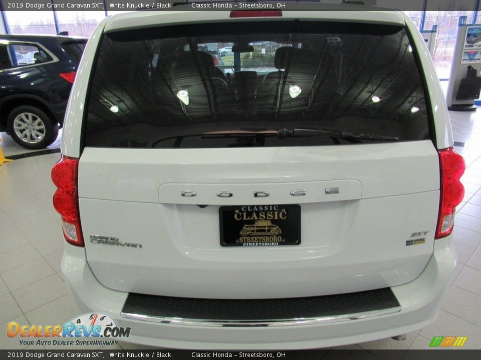 2019 Dodge Grand Caravan SXT White Knuckle / Black Photo #14