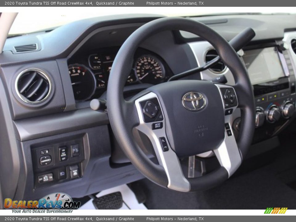 2020 Toyota Tundra TSS Off Road CrewMax 4x4 Quicksand / Graphite Photo #11