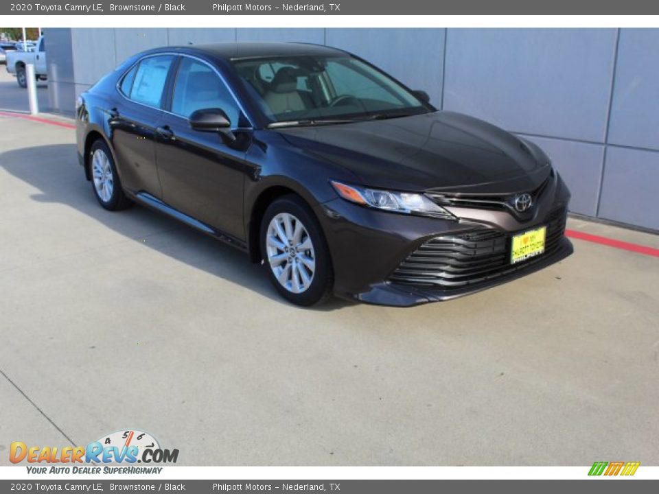 2020 Toyota Camry LE Brownstone / Black Photo #2