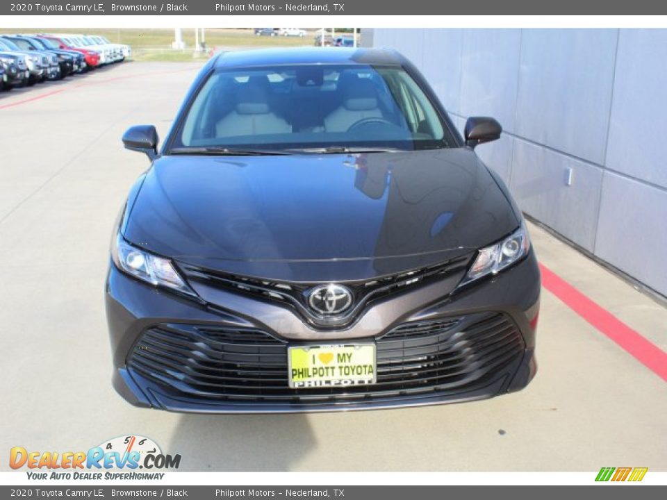 2020 Toyota Camry LE Brownstone / Black Photo #3