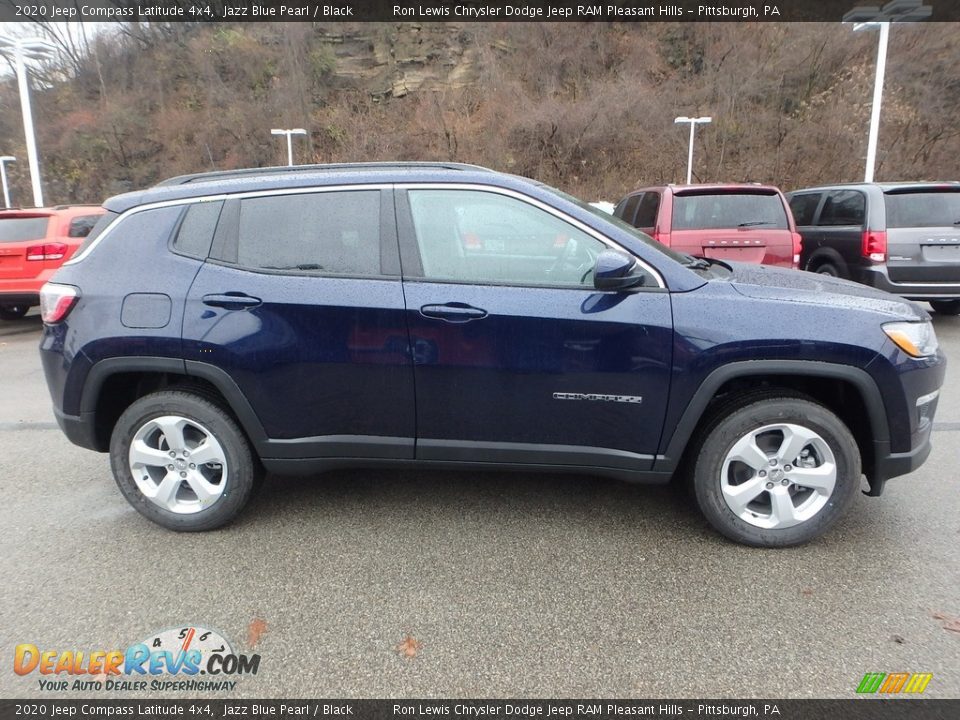 Jazz Blue Pearl 2020 Jeep Compass Latitude 4x4 Photo #7