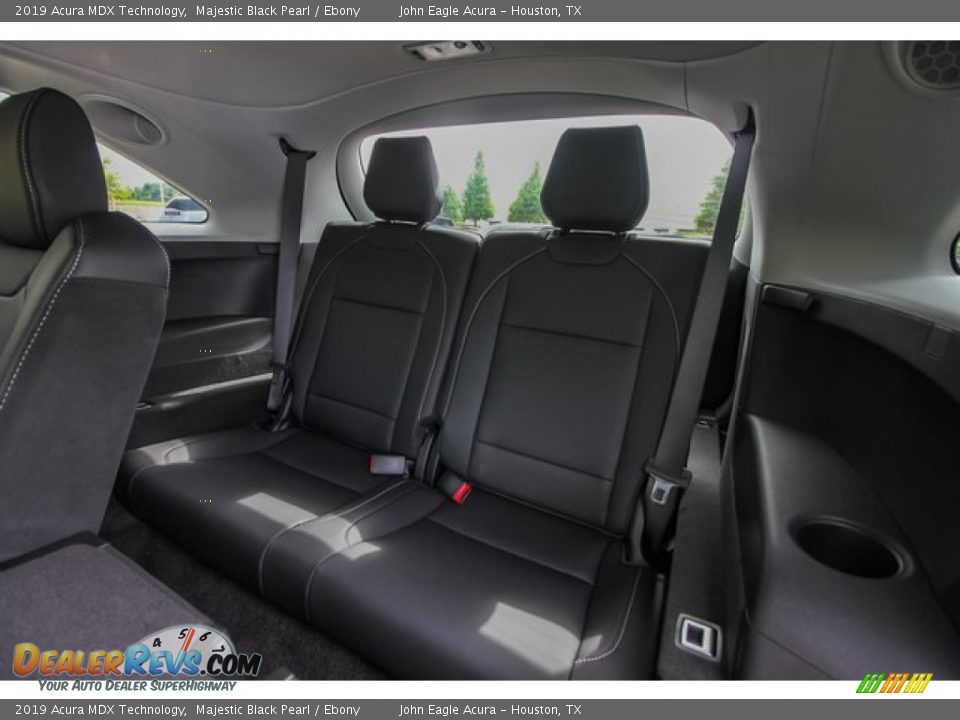 Rear Seat of 2019 Acura MDX Technology Photo #19