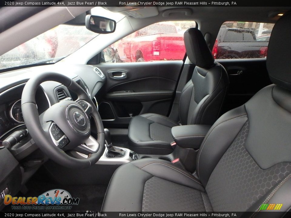 2020 Jeep Compass Latitude 4x4 Jazz Blue Pearl / Black Photo #11