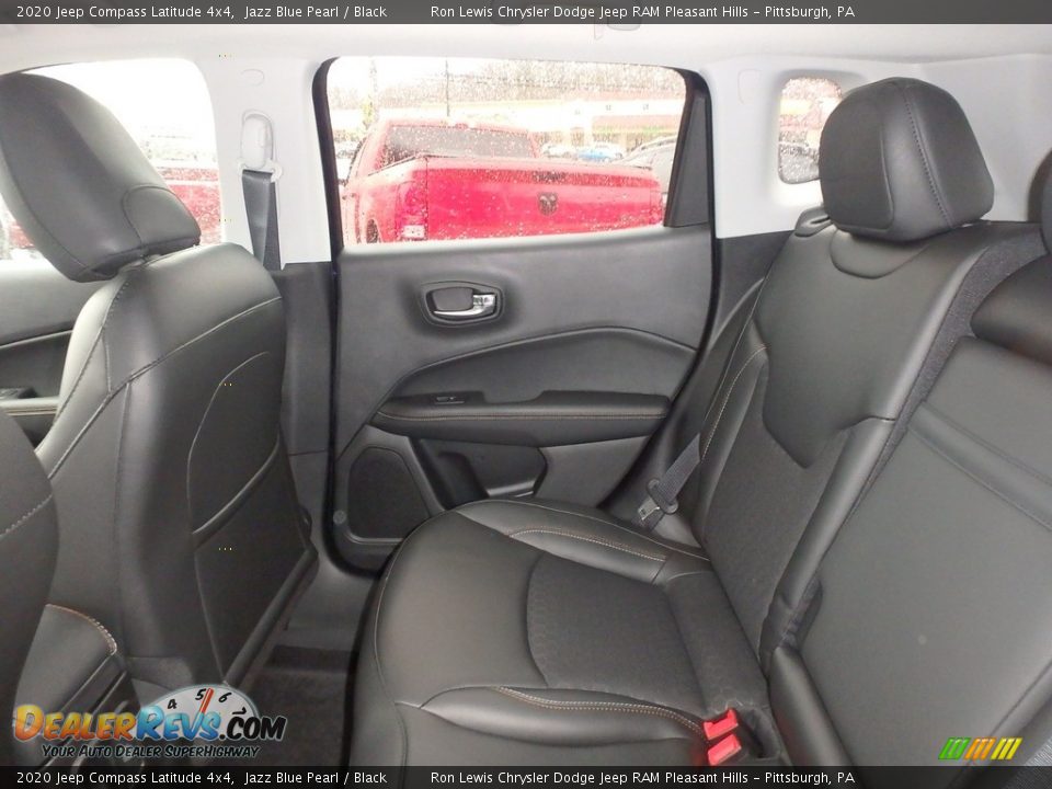 2020 Jeep Compass Latitude 4x4 Jazz Blue Pearl / Black Photo #12