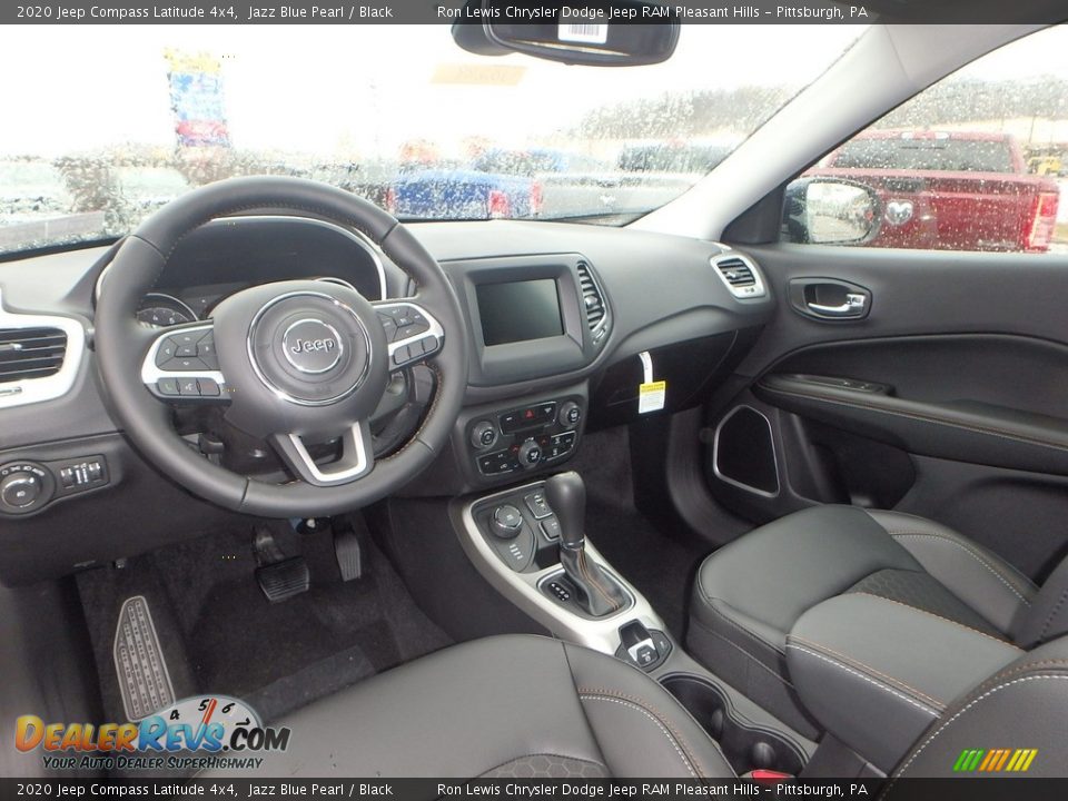 2020 Jeep Compass Latitude 4x4 Jazz Blue Pearl / Black Photo #13