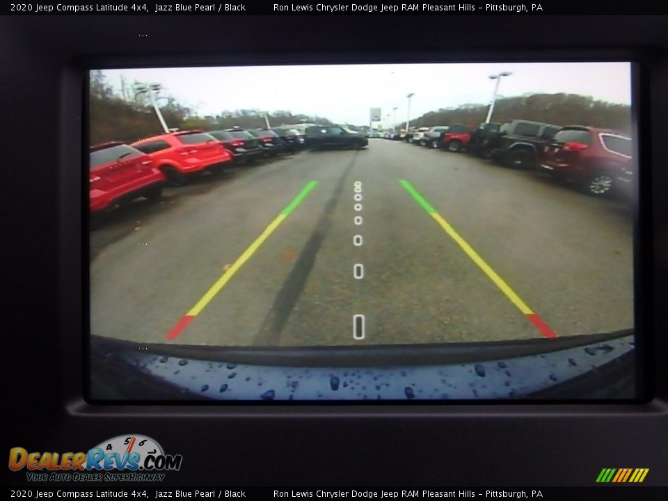 2020 Jeep Compass Latitude 4x4 Jazz Blue Pearl / Black Photo #16