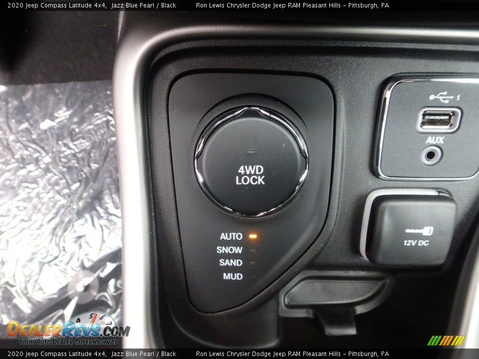 2020 Jeep Compass Latitude 4x4 Jazz Blue Pearl / Black Photo #20