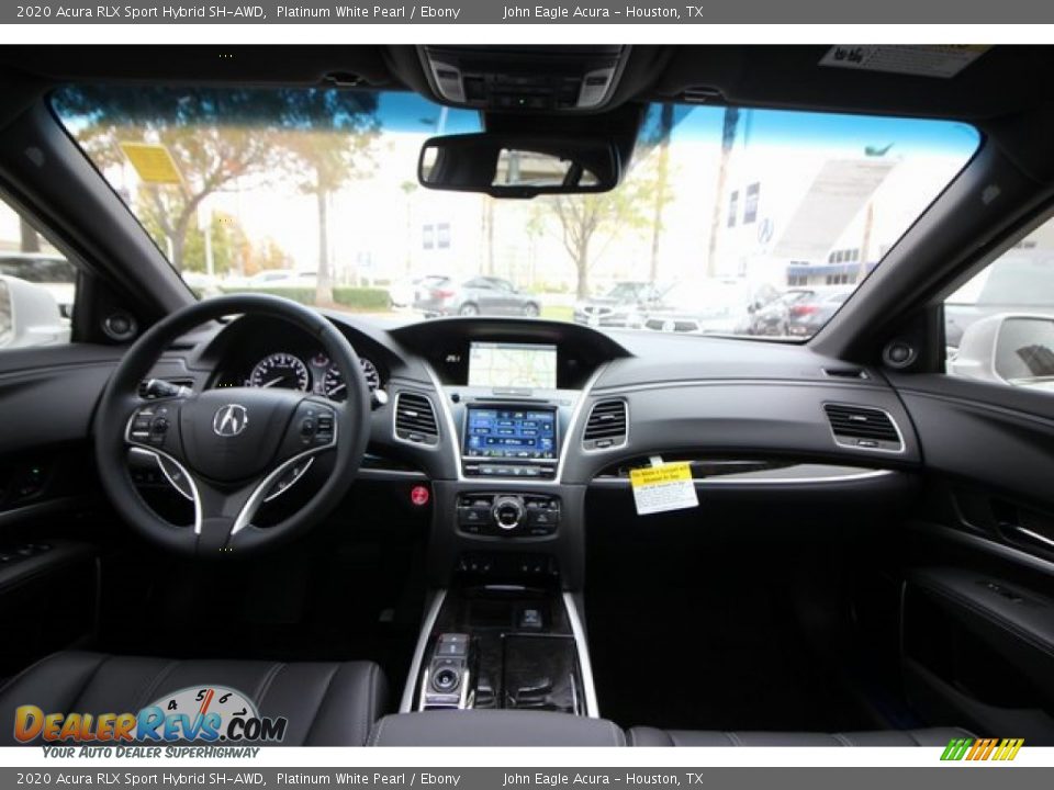 Dashboard of 2020 Acura RLX Sport Hybrid SH-AWD Photo #10
