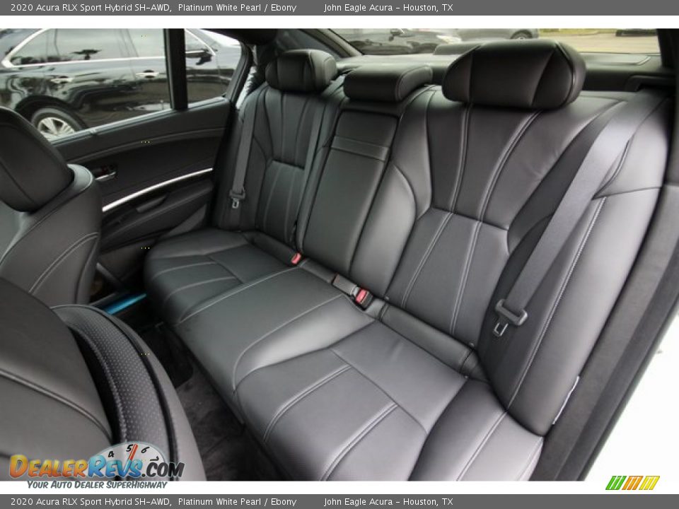 Rear Seat of 2020 Acura RLX Sport Hybrid SH-AWD Photo #23