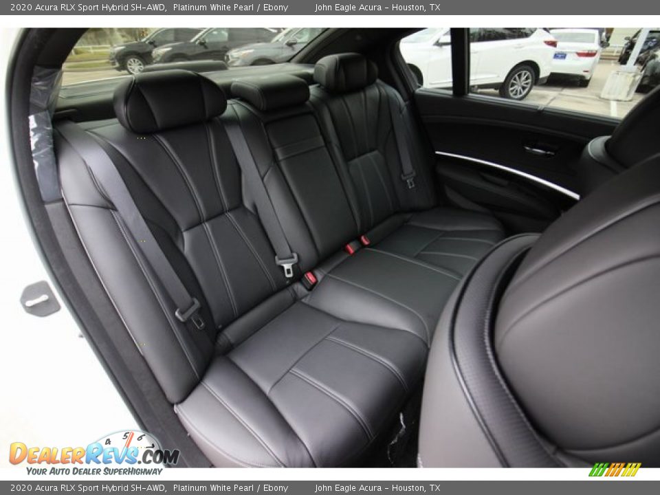 Rear Seat of 2020 Acura RLX Sport Hybrid SH-AWD Photo #26