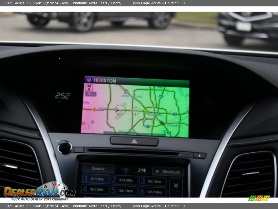 2020 Acura RLX Sport Hybrid SH-AWD Platinum White Pearl / Ebony Photo #31