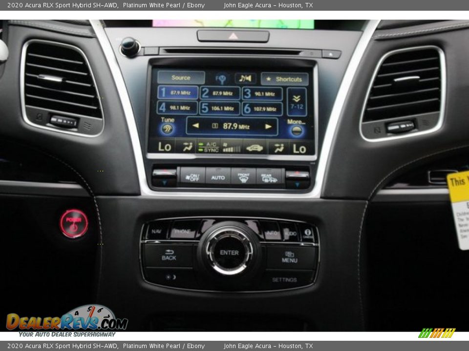 Controls of 2020 Acura RLX Sport Hybrid SH-AWD Photo #32