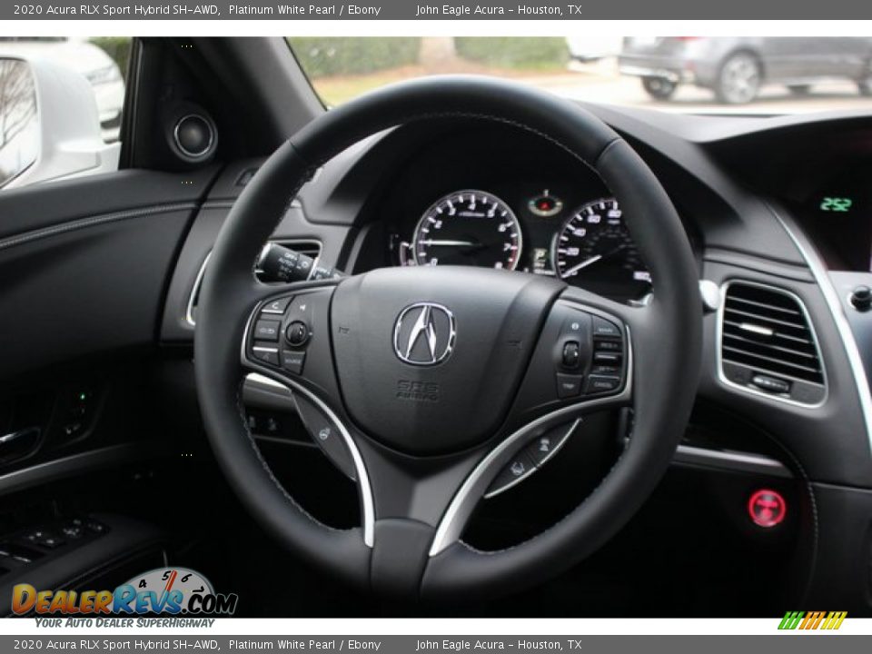 2020 Acura RLX Sport Hybrid SH-AWD Steering Wheel Photo #34